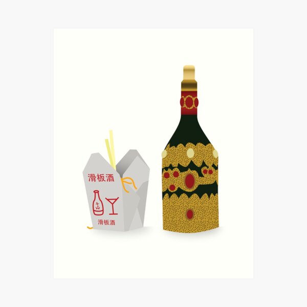 Sk8wine - BarnstapleCCC Art Print