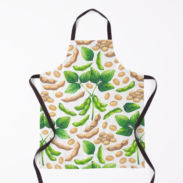 Item preview, Collection of watercolor soy beans, pods and leaves. designed and sold by Ekaterina Glazkova.