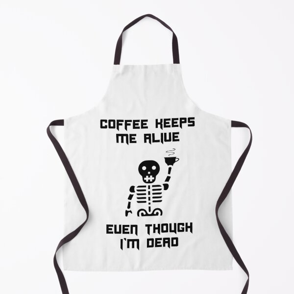 Item preview, Coffee Keeps Me Alive Halloween Funny designed and sold by Shujii.