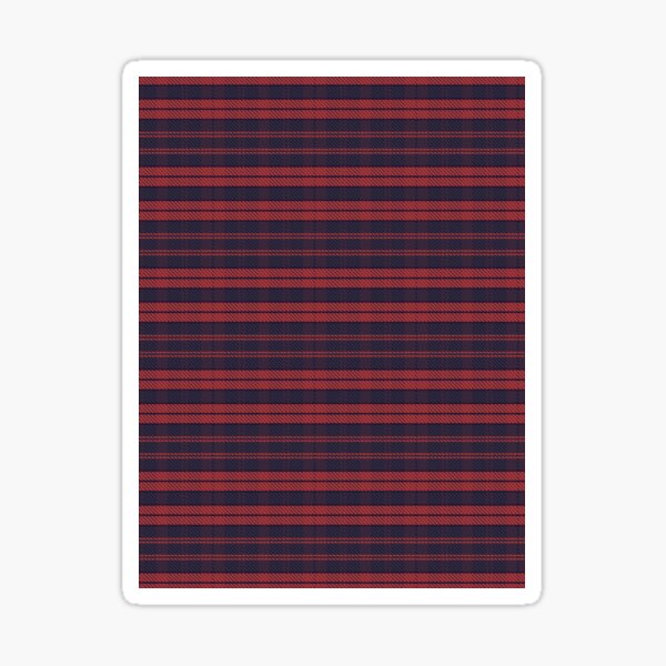 Cute red plaid seamless pattern. Sticker for Sale by Limolida