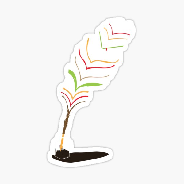 Write and Written Sticker