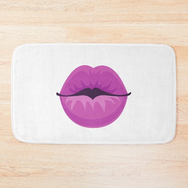 Item preview, Plump Pink Kissy Pucker Up Lips designed and sold by ItsNikkiArts.
