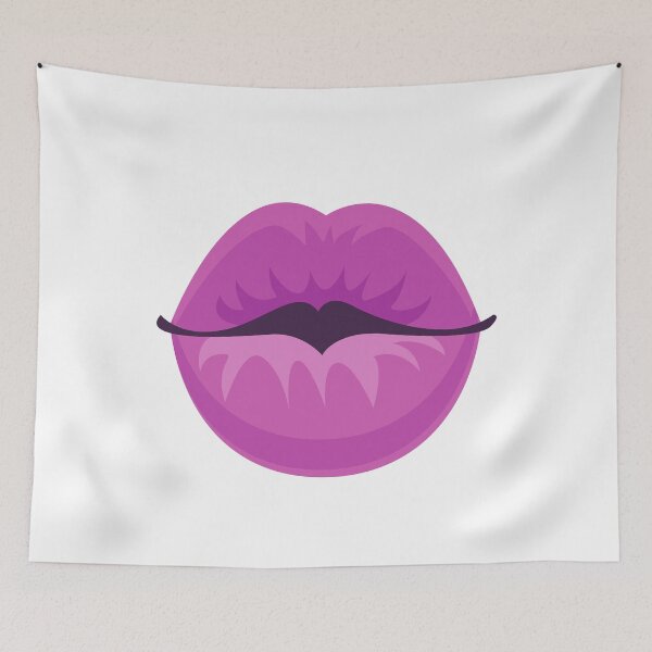 Item preview, Plump Pink Kissy Pucker Up Lips designed and sold by ItsNikkiArts.
