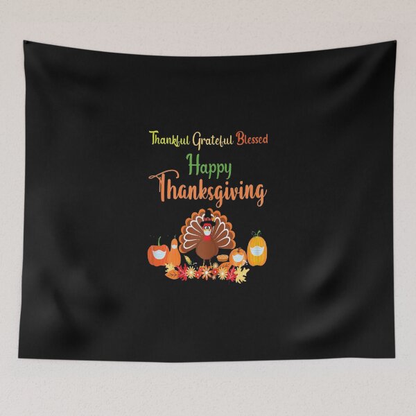 Item preview,  Happy thanksgiving turkey with a mask  designed and sold by beatbook.