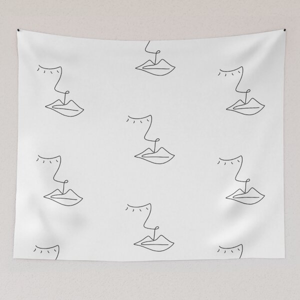 Item preview, Simple one line face (1) designed and sold by PaintPsd.