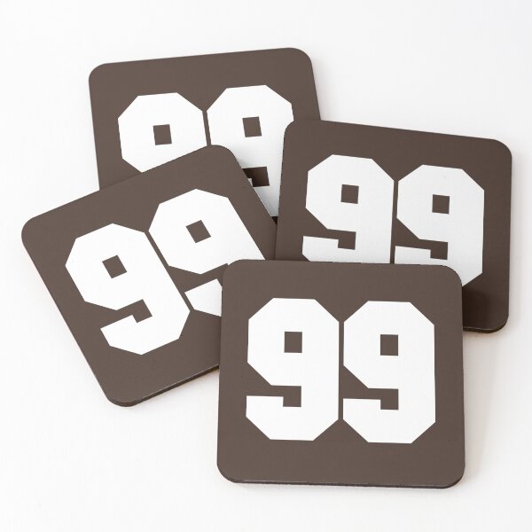Item preview, 99 Number Cleveland Sports Ninety-Nine Brown Jersey designed and sold by HelloFromAja.