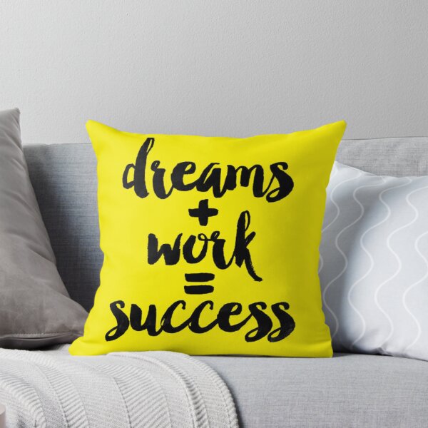 Item preview, Dream + work = success designed and sold by Ranz Doodles.