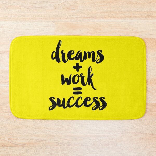 Item preview, Dream + work = success designed and sold by Ranz Doodles.