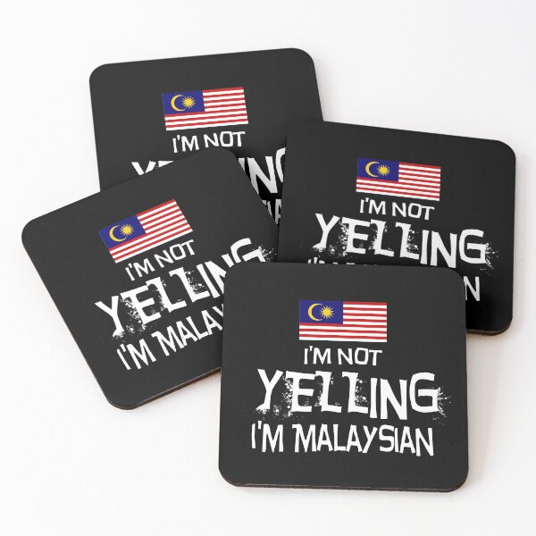 Item preview, I'm Not Yelling I'm Malaysian. designed and sold by obedtheartist.