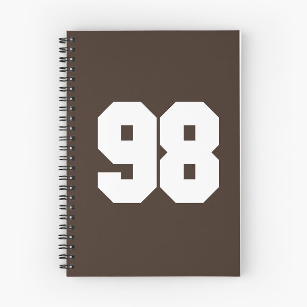 Item preview, 98 Number Cleveland Sports Ninety-Eight Brown Jersey designed and sold by HelloFromAja.