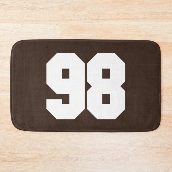 Item preview, 98 Number Cleveland Sports Ninety-Eight Brown Jersey designed and sold by HelloFromAja.