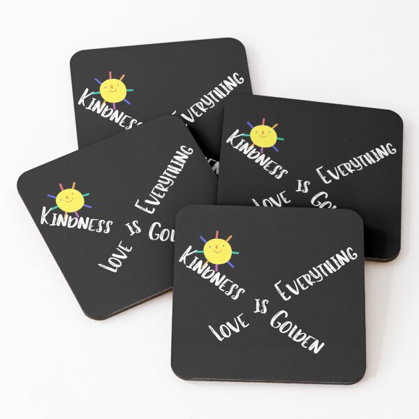 Item preview, Kindness is Golden, Love is Everything, Kindness is Everything, Love is Golden, Kindness is Love, Love is Kindness, Kindness is Kindness, Love is Love designed and sold by SAVWIS.