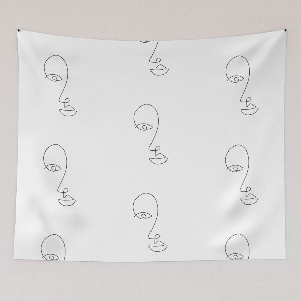 Item preview, Simple one line face (2) designed and sold by PaintPsd.
