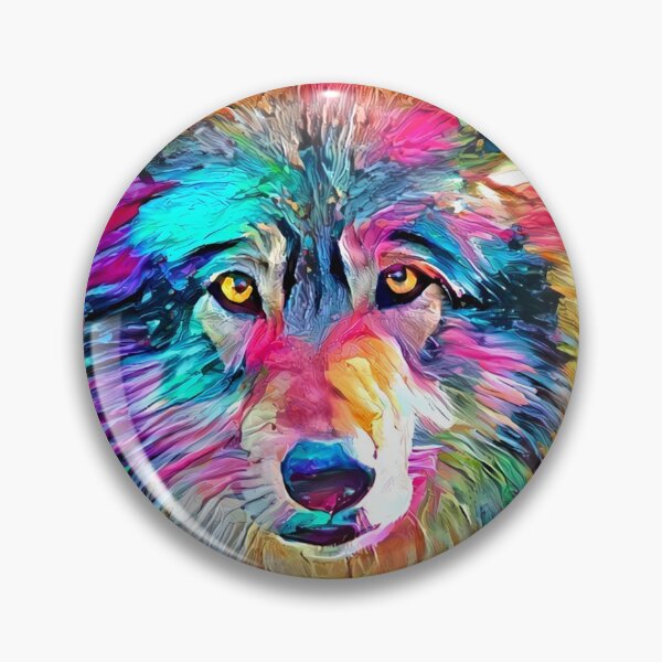 Item preview, wolf designed and sold by joelle Guillaume.