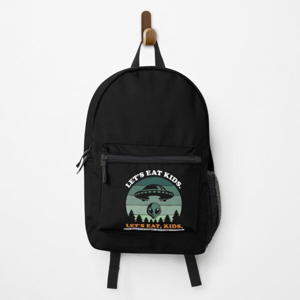 Item preview, Let's Eat Kids Punctuation Saves Lives Grammar Retro Alien  designed and sold by fourstripes.