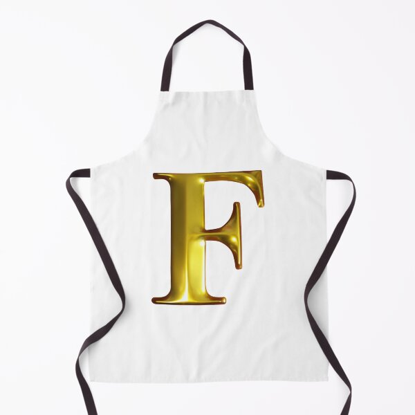 Item preview, Gold Letter F designed and sold by stickysterscom.