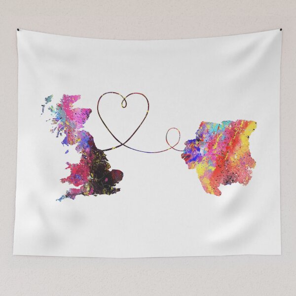 Item preview, Britain to Suriname  Quote Art Design Inspirationa designed and sold by vividpixelusa.