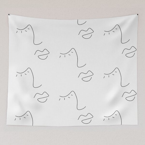 Item preview, Simple one line face (3) designed and sold by PaintPsd.
