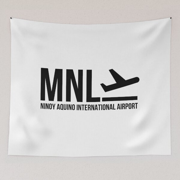 Item preview, Manila Airport MNL Black designed and sold by Filmerch.