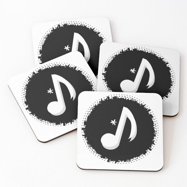 Item preview, Musical Quaver black and white designed and sold by IZ-STAR.