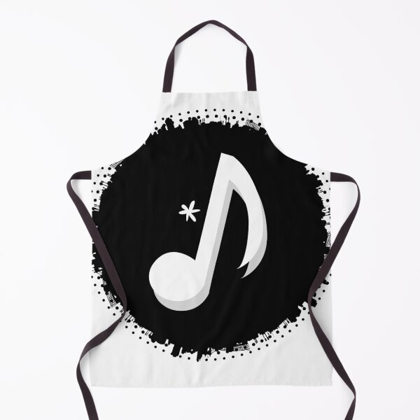 Item preview, Musical Quaver black and white designed and sold by IZ-STAR.
