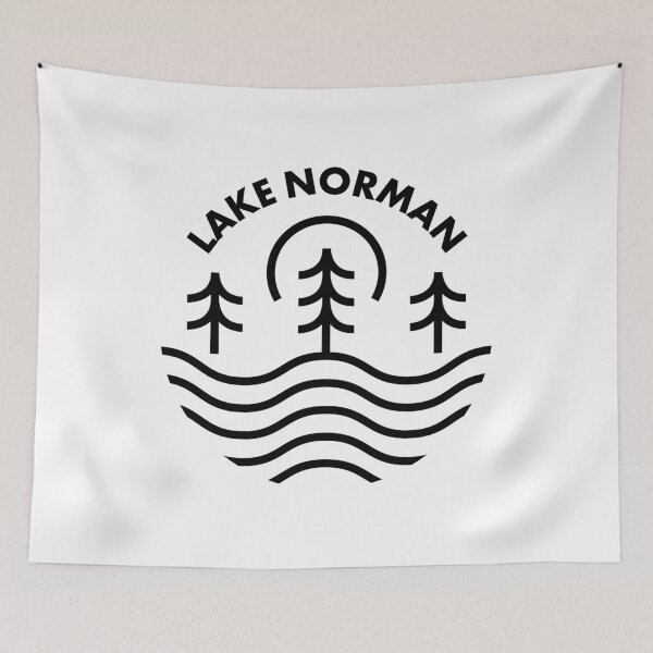 Item preview, Lake Norman Line Art designed and sold by HalpinDesign.