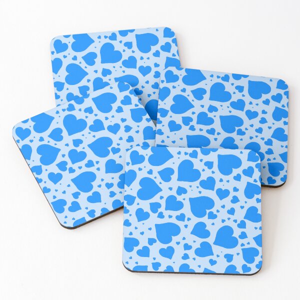 Item preview, Blue hearts designed and sold by CarlaEggsDesign.