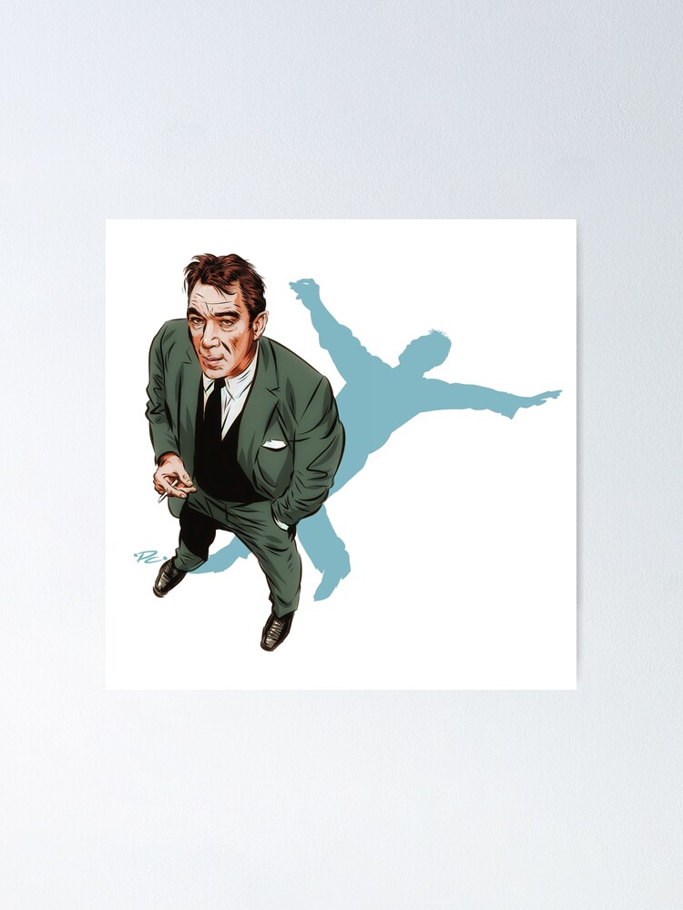 “Anthony Quinn - An illustration by Paul Cemmick” Poster for Sale by