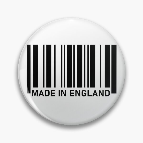 Item preview, MADE IN ENGLAND Barcode designed and sold by ABGdesigns.