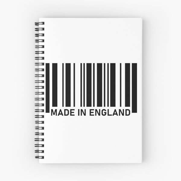 Item preview, MADE IN ENGLAND Barcode designed and sold by ABGdesigns.