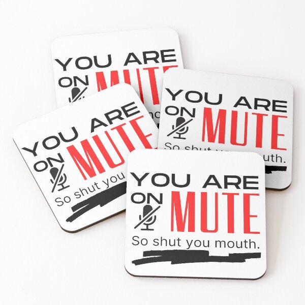 Item preview, You are on mute vintage designed and sold by OneTimeEngineer.
