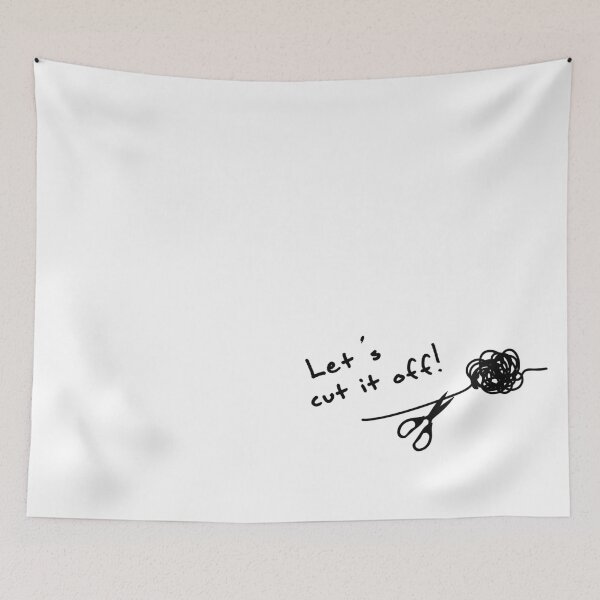 Item preview, Let's cut it off! designed and sold by meruwhite.
