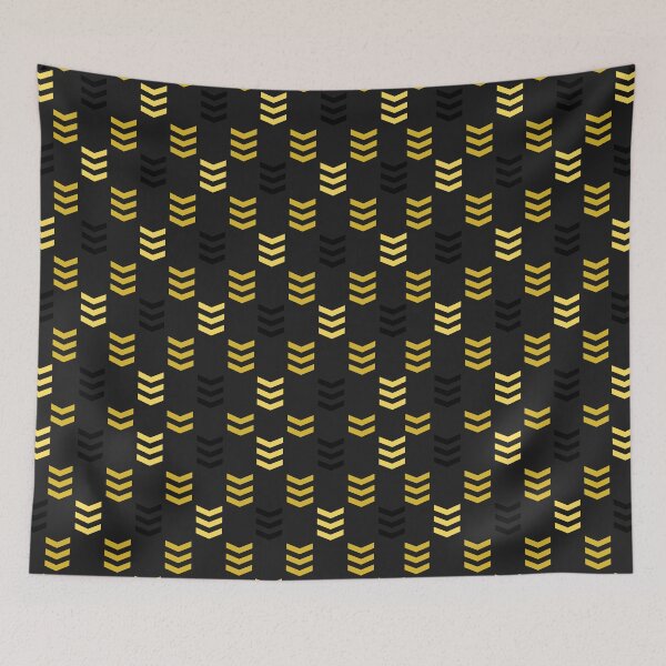 Item preview, Huffle Badger Black and Yellow Pattern designed and sold by jimresuelo.