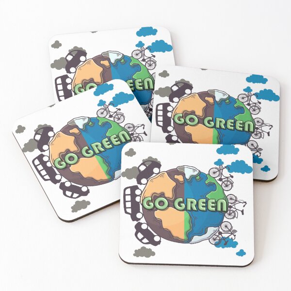 Item preview, Go Green for Healthy Earth designed and sold by Dewirumbaina.
