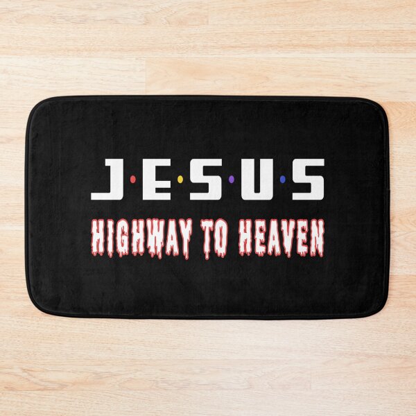 Item preview, Jesus Highway To Heaven designed and sold by Apoorv Choudhary.
