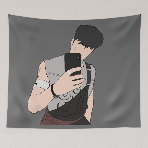 Item preview, Sticker - Bang Chan ,Stray Kids Backdoor ,Any designed and sold by Amy Hearts.