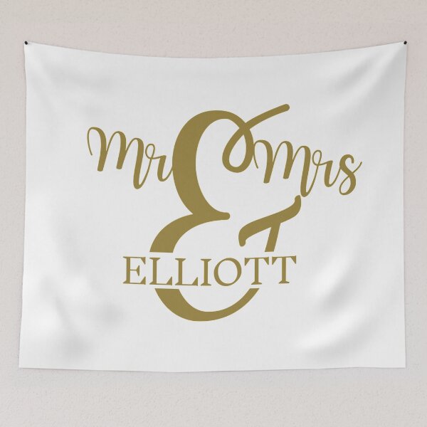 Item preview, Mr & Mrs ELLIOTT | Gift ideas designed and sold by yourscotborders.