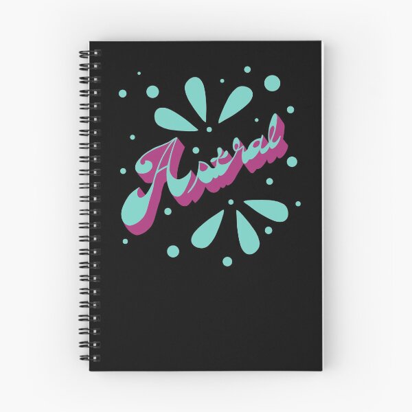 Item preview, Astral 70s Groovy Script Turquoise designed and sold by WPahat.