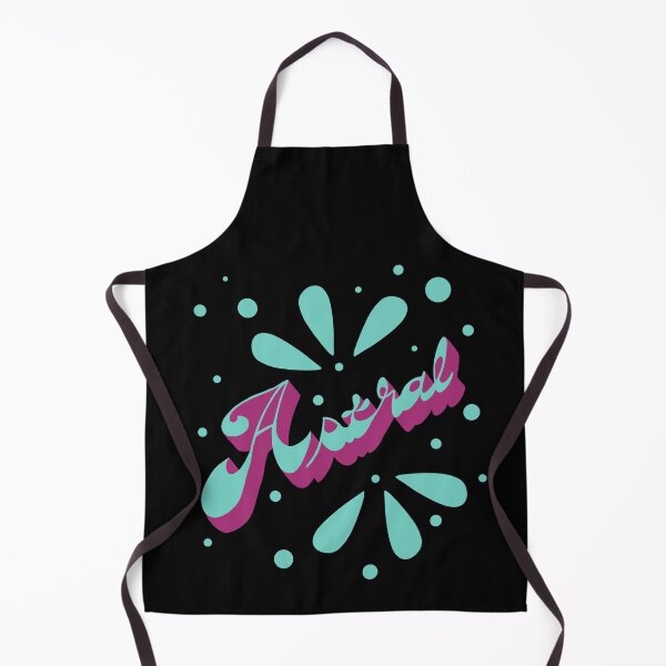 Item preview, Astral 70s Groovy Script Turquoise designed and sold by WPahat.