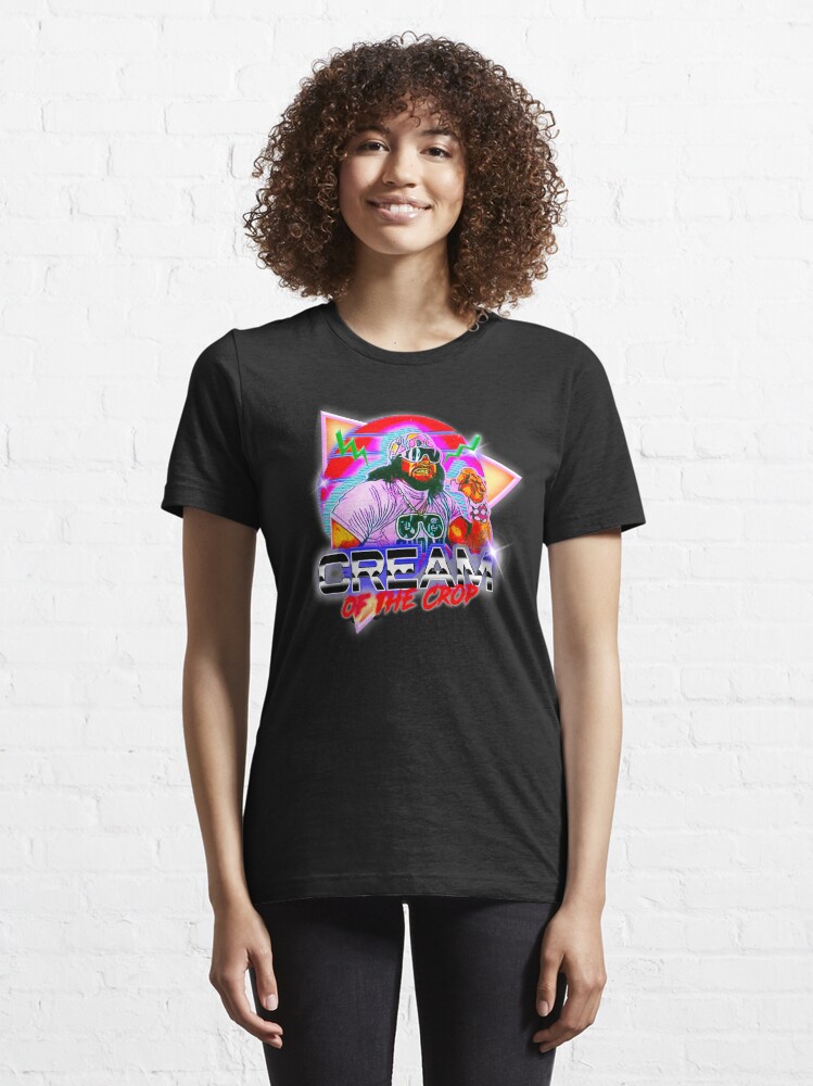 Alternate view of Retro Cream Of The Crop Macho Man Essential T-Shirt