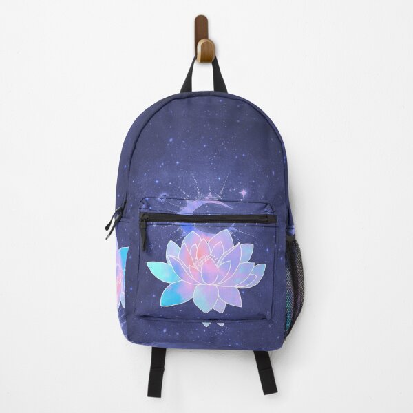 moon lotus flower Backpack