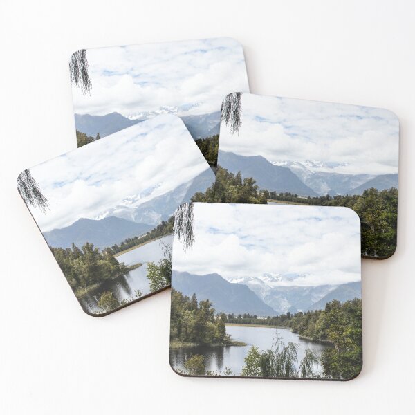 Item preview, Lake Matheson, New Zealand designed and sold by HazelWright.