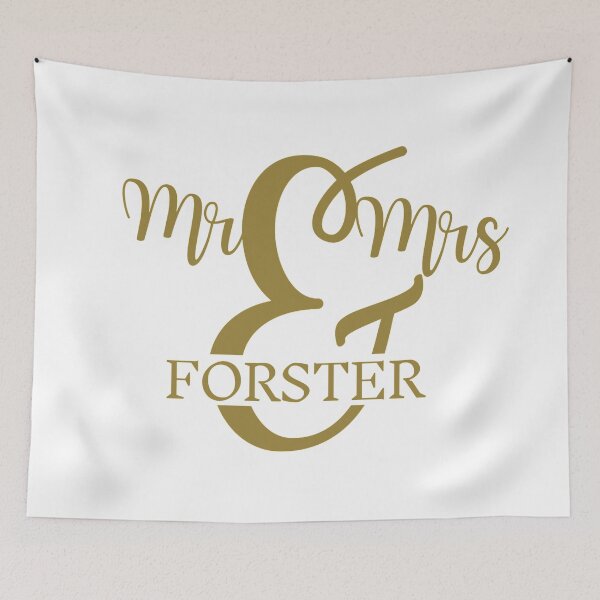 Item preview, Mr & Mrs FORSTER | Gift ideas designed and sold by yourscotborders.