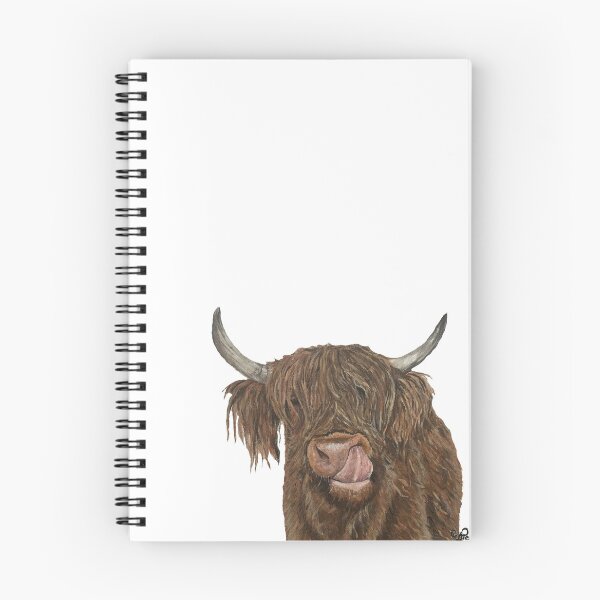 Item preview, Highland Cow Acrylic Painting designed and sold by XbAndDesignsx.