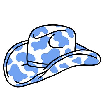 Baby blue cowboy hat on sale