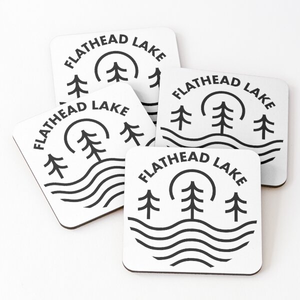 Item preview, Flathead Lake Line Art designed and sold by HalpinDesign.