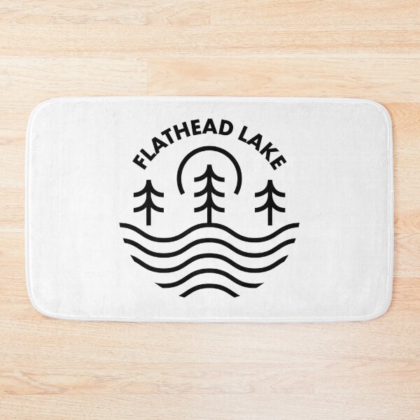 Item preview, Flathead Lake Line Art designed and sold by HalpinDesign.
