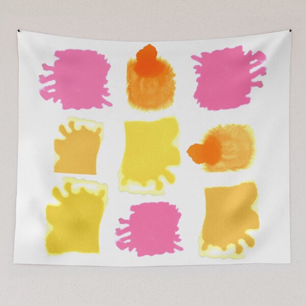 Item preview, Midcentury Mod Fruity Blocks designed and sold by TheEditrix.