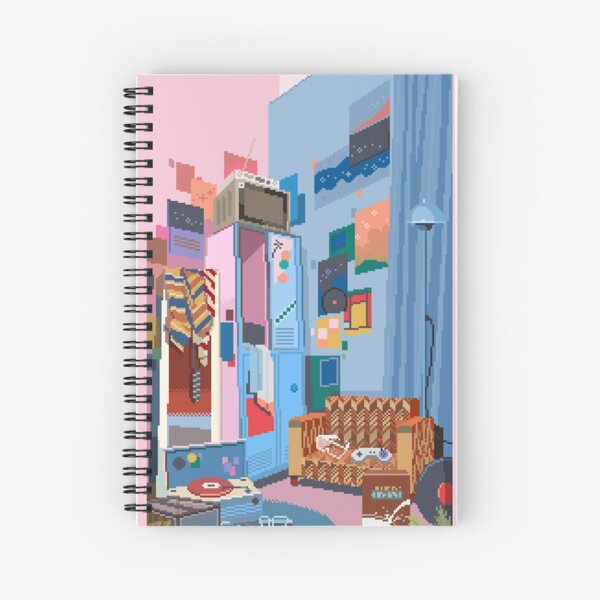TXT VER R LOCKSCREEN Spiral Notebook
