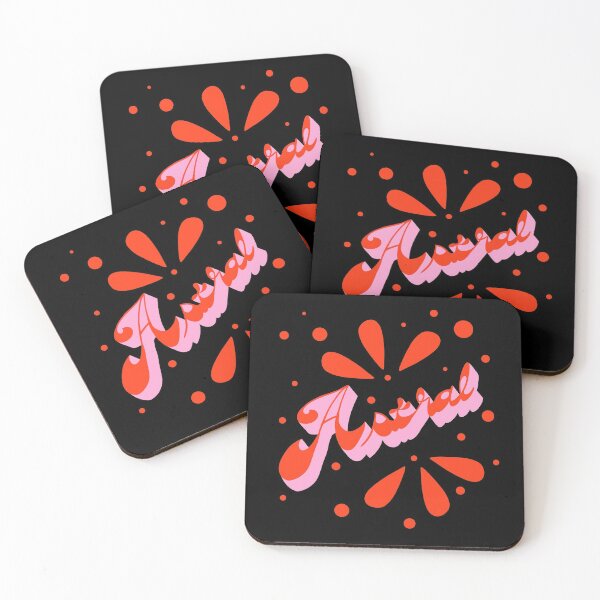 Item preview, Astral 70s Groovy Script Orange designed and sold by WPahat.